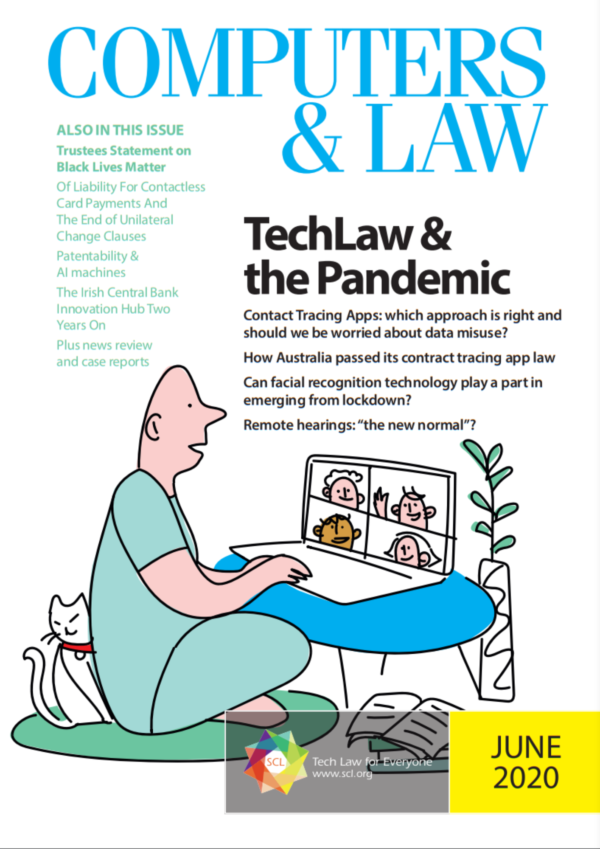 Computers & Law June 2020