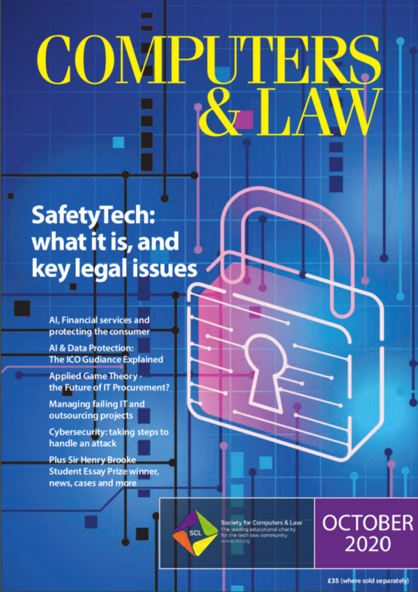 Computers & Law October 2020