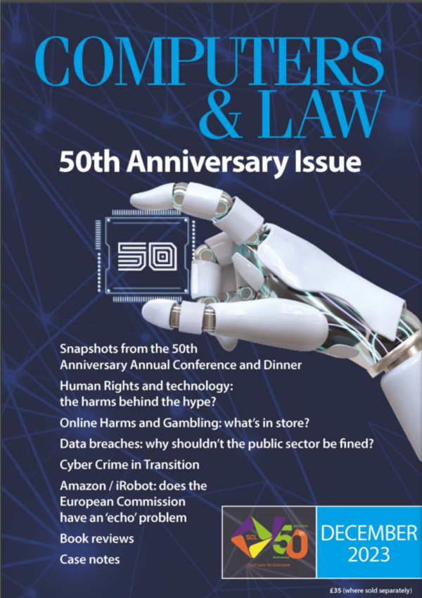 Computers & Law December 2023