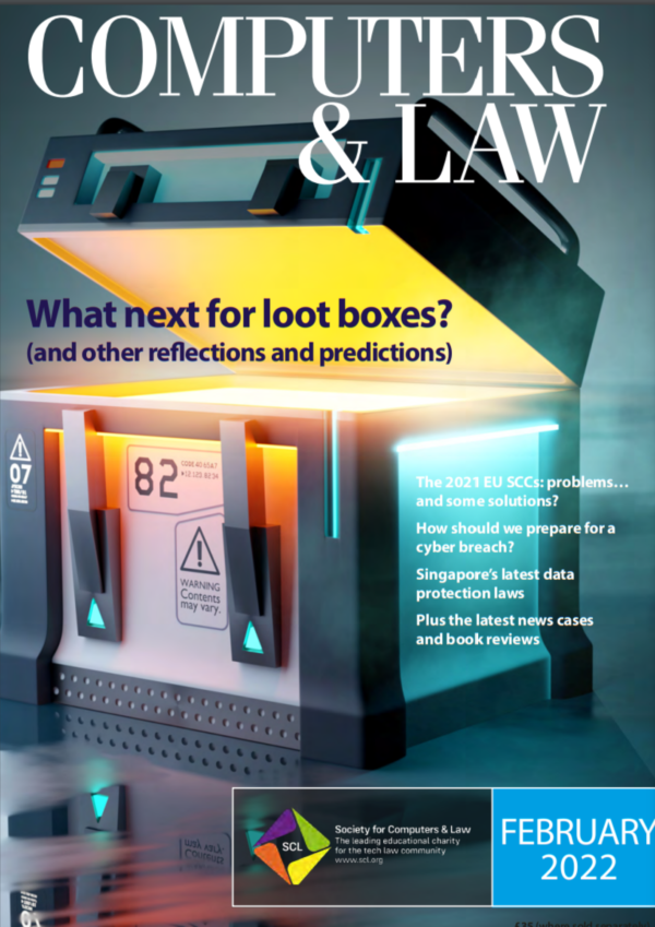 Computers & Law February 2022