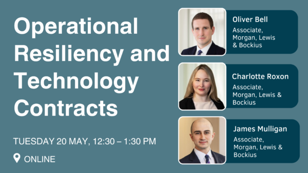 Operational Resiliency And Technology Contracts