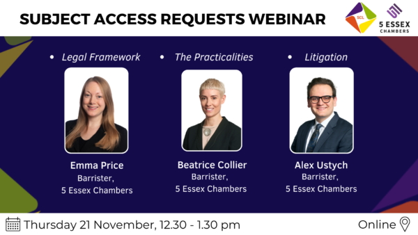 Subject Access Requests Webinar