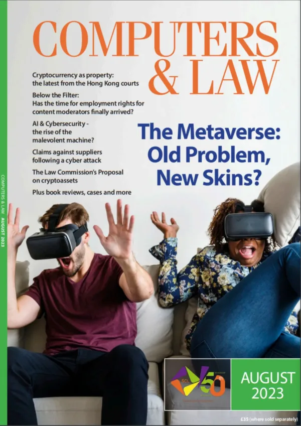 Computers & Law August 2023